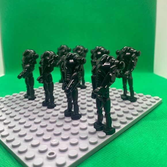 Star Wars b2 super battle droid mini figure x8 - Picture 3 of 4